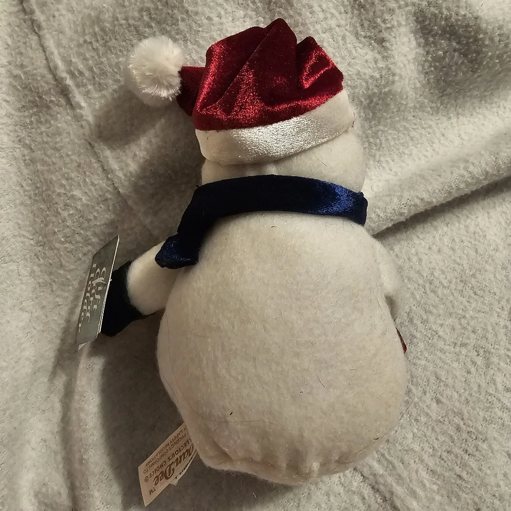 Bundle of Christmas decorations including vintage door hanger